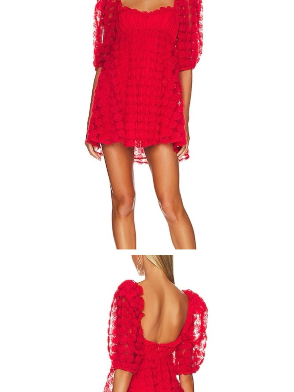 For Love & Lemons Hannah Mini Dress
